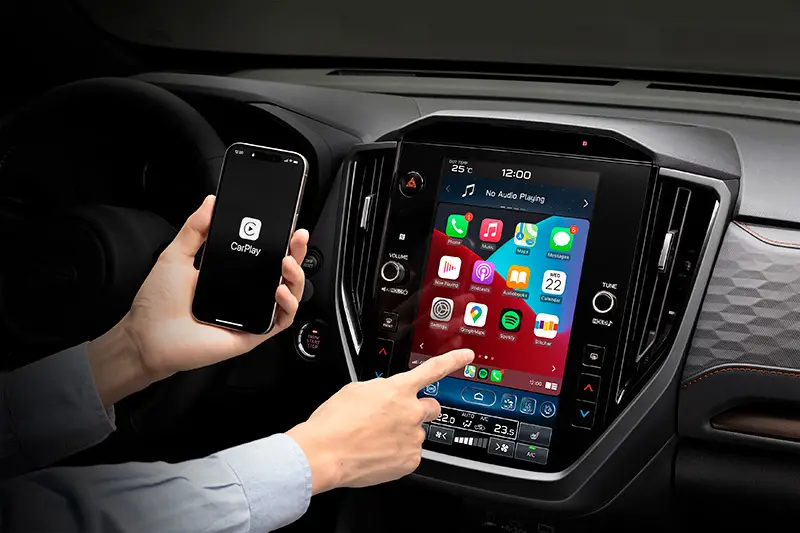 subaru forester 2025 ekranas