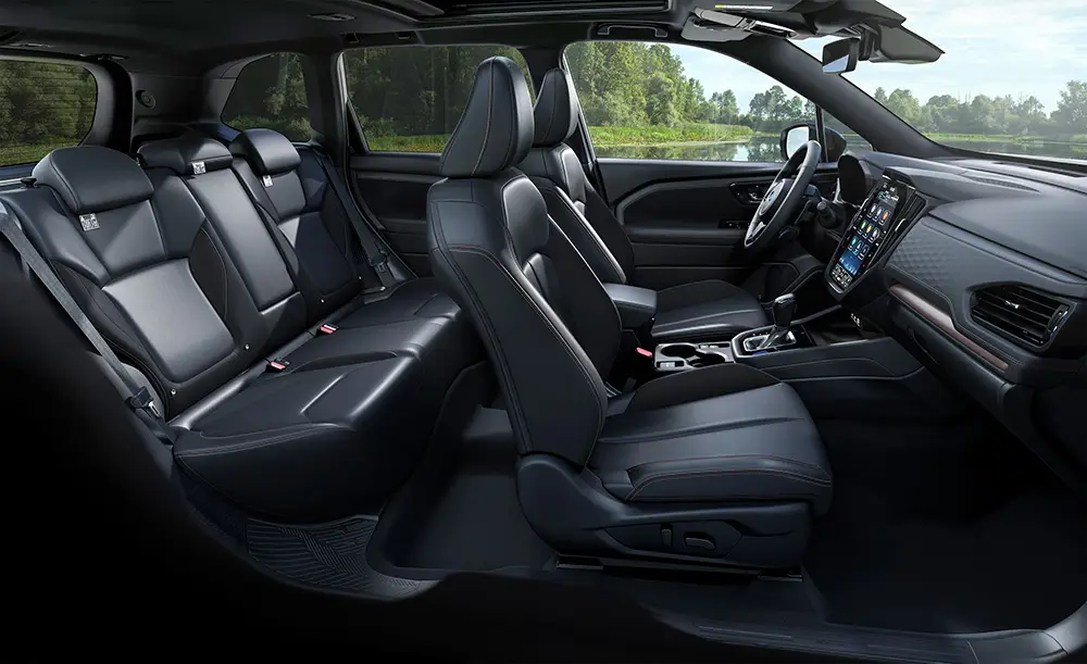 naujasis subaru forester 2025 salonas is sono